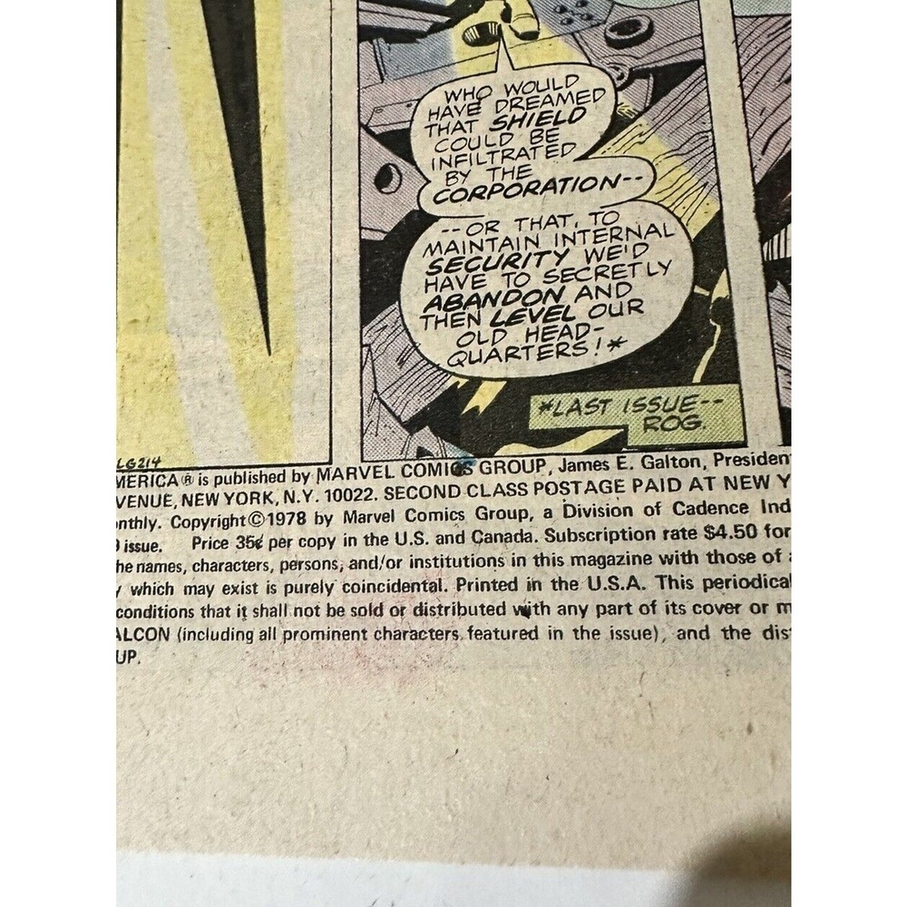 Captain America #229 Marvel 1979 A Traitor In Our Midst! - Picture 7 of 13